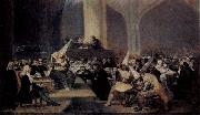 Francisco de Goya Tribunal der Inquisition oil painting